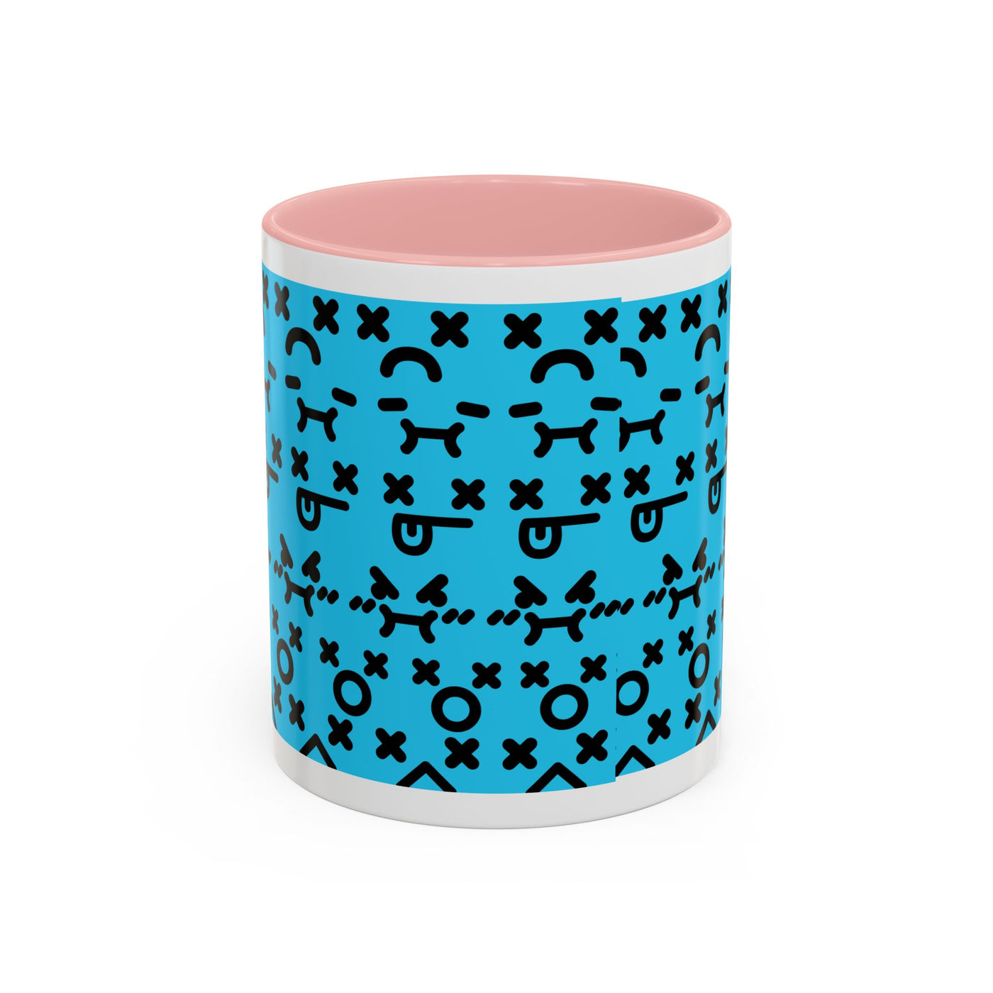 Mug: Blue Emoji Mug