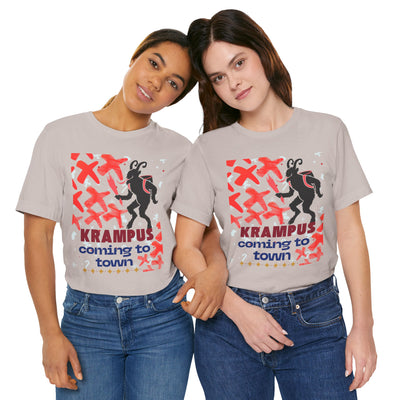 Krampus T-Shirt | Sinister Cheer | 100% Cotton, Unisex