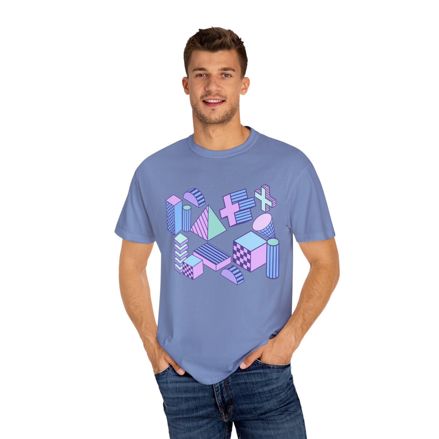 Men's T-Shirt: Geo Shapes