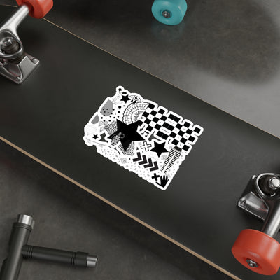 Die-Cut Stickers: Calm Like A Bomb Design