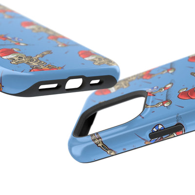 Santa Skelly Celly Phone Case | Durable & MagSafe Compatible
