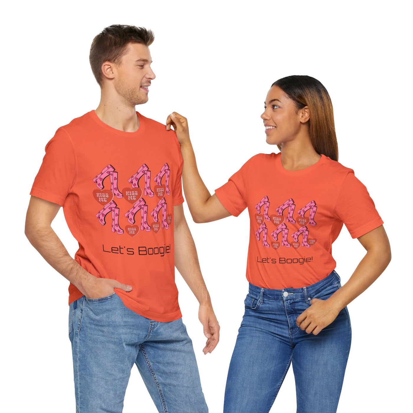 T-Shirt: Let's Boogie! | Jersey Fabric