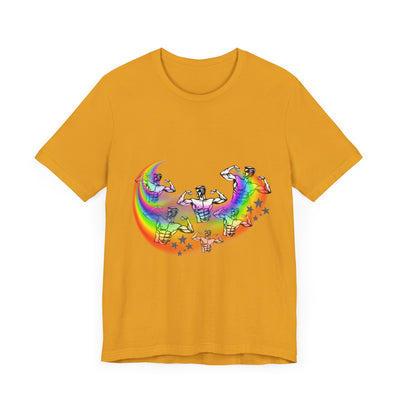 T-Shirt: Flex the Rainbow | Pride & Muscles