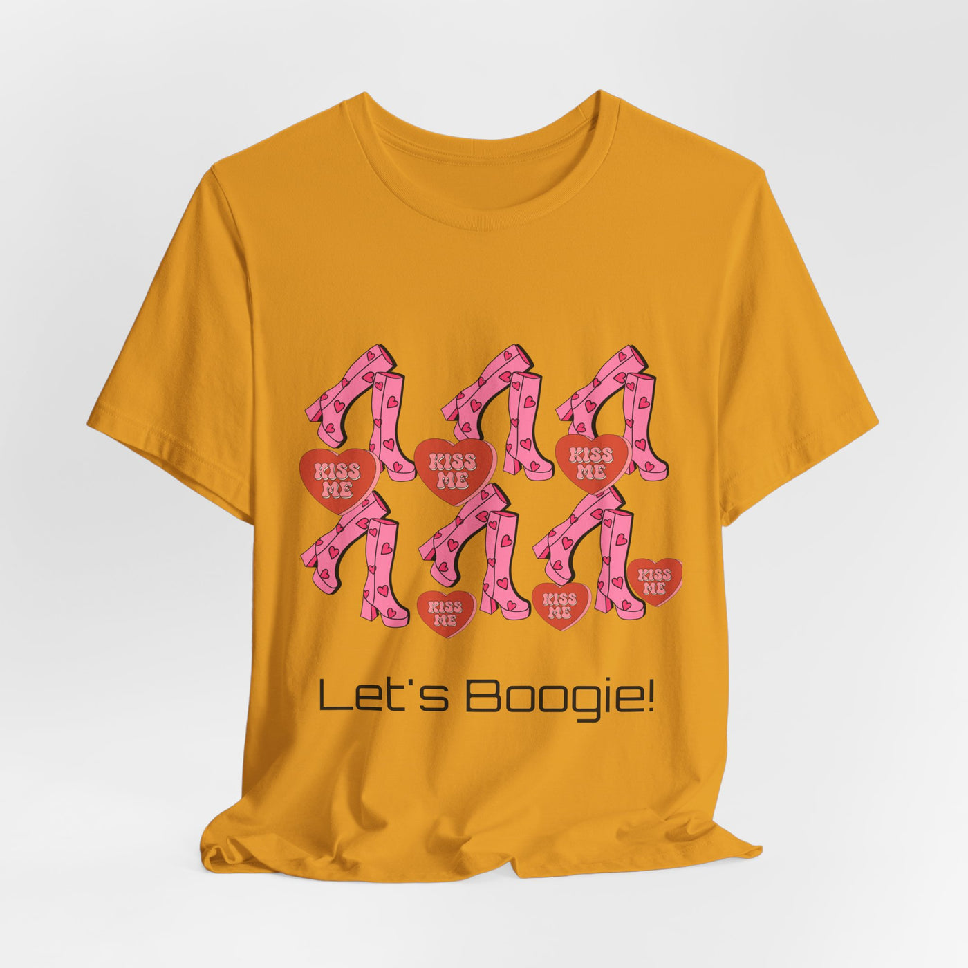 T-Shirt: Let's Boogie! | Jersey Fabric