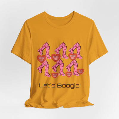 T-Shirt: Let's Boogie! | Jersey Fabric