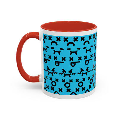 Mug: Blue Emoji Mug