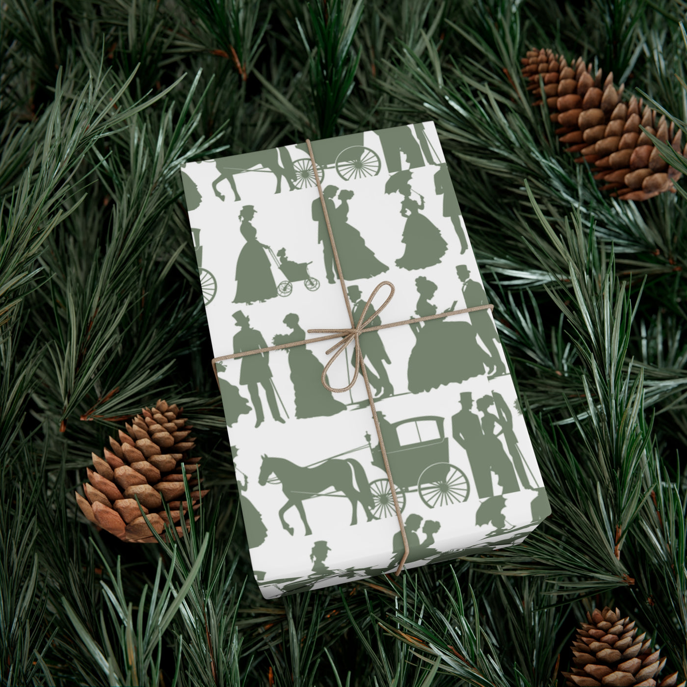 Wrapping Paper: Giddy Up | Victorian Inspired Design