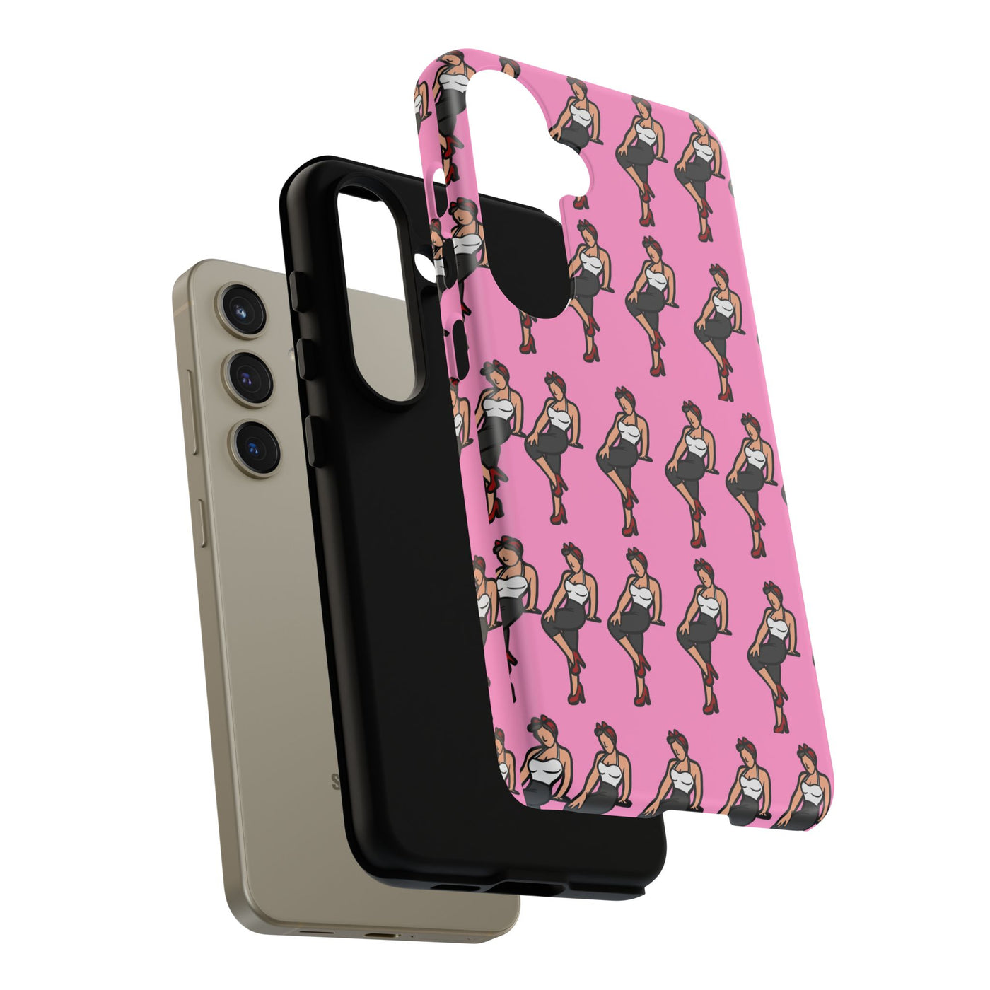 Phone Case: Victory Pin Up Design