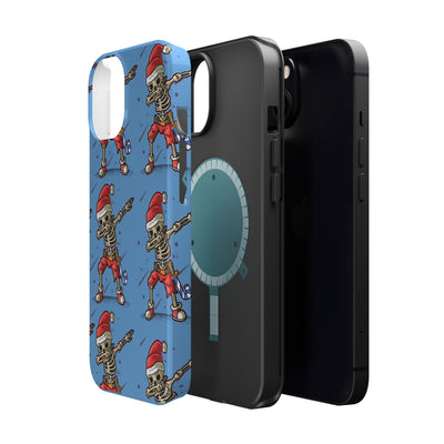 Santa Skelly Celly Phone Case | Durable & MagSafe Compatible