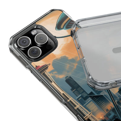 Phone Case: Futuristic Magnetic Phone Case | Unique Clear Impact Case, Modern Phone Accessories, Gift for Tech Lovers, Artistic Phone Cover, [...]