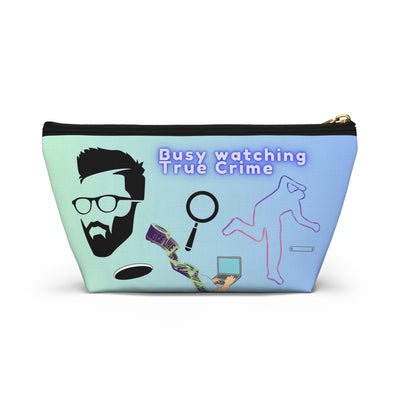 Pouch: Busy With my True Crime - Men's Accessory Pouch