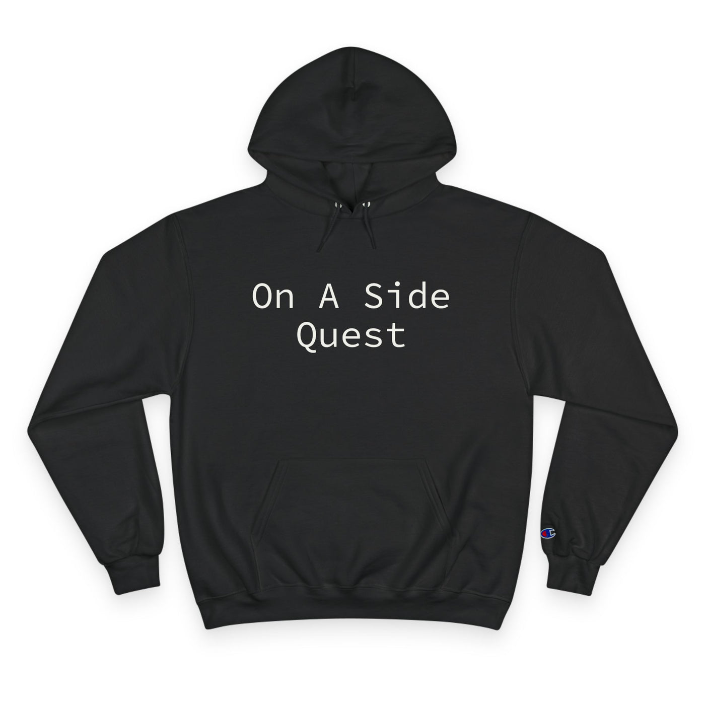 Hoodie: Gamer Champion Hoodie - On a Side Quest - Personalizeable Design