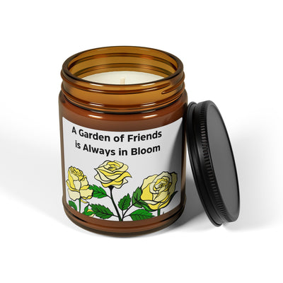 Soy Candle: A Garden of Friends is Always in Bloom