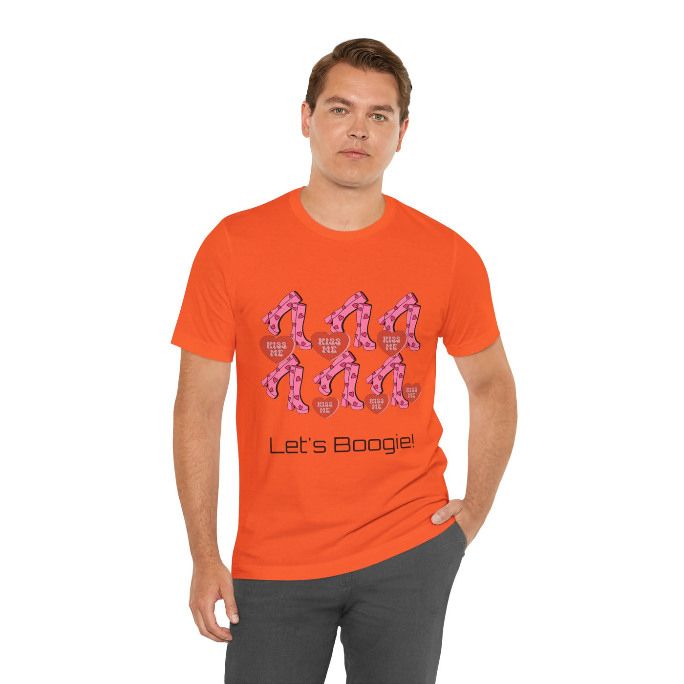 T-Shirt: Let's Boogie! | Jersey Fabric