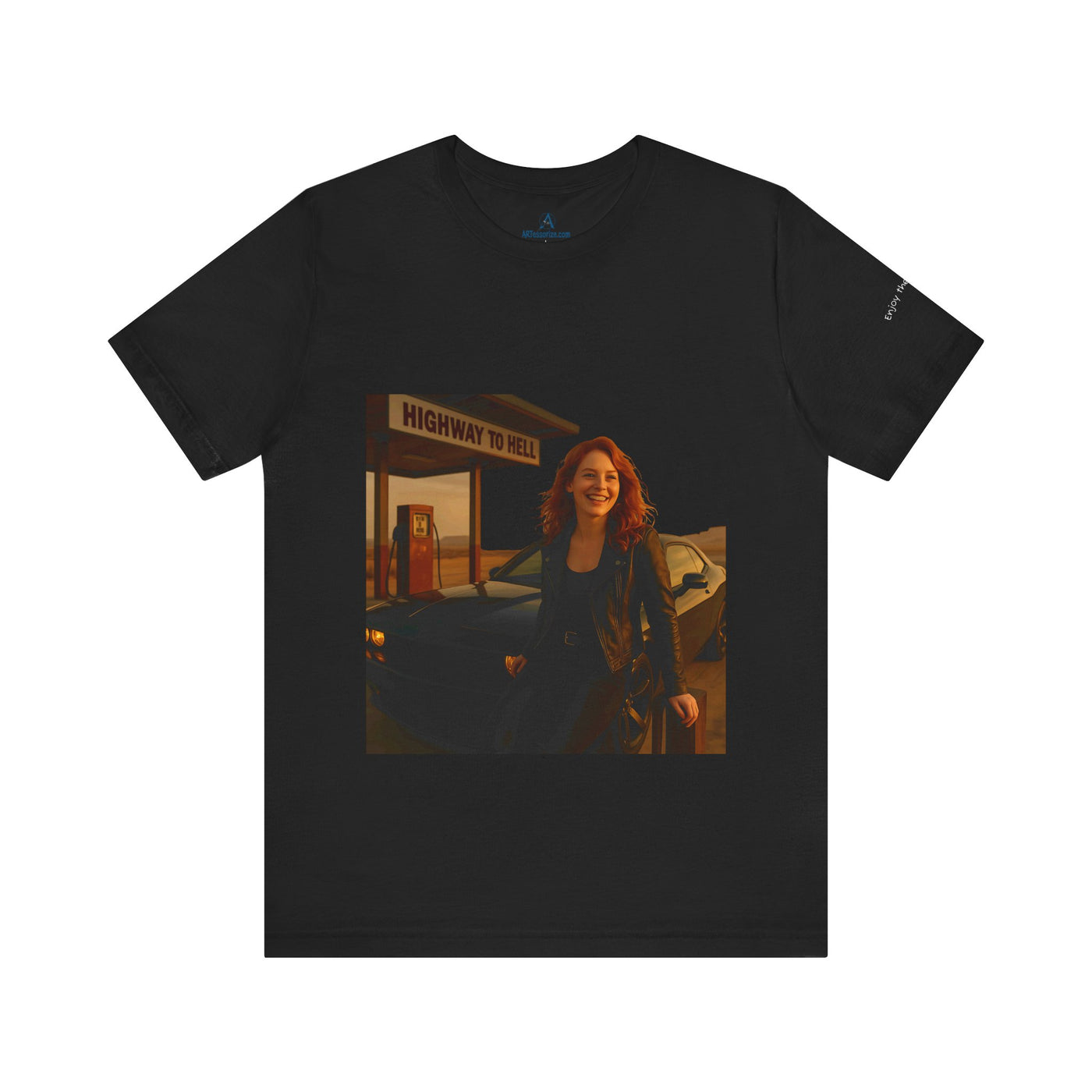 T-Shirt: Enjoy the Journey on the Highway to Hell Graphic Tee
