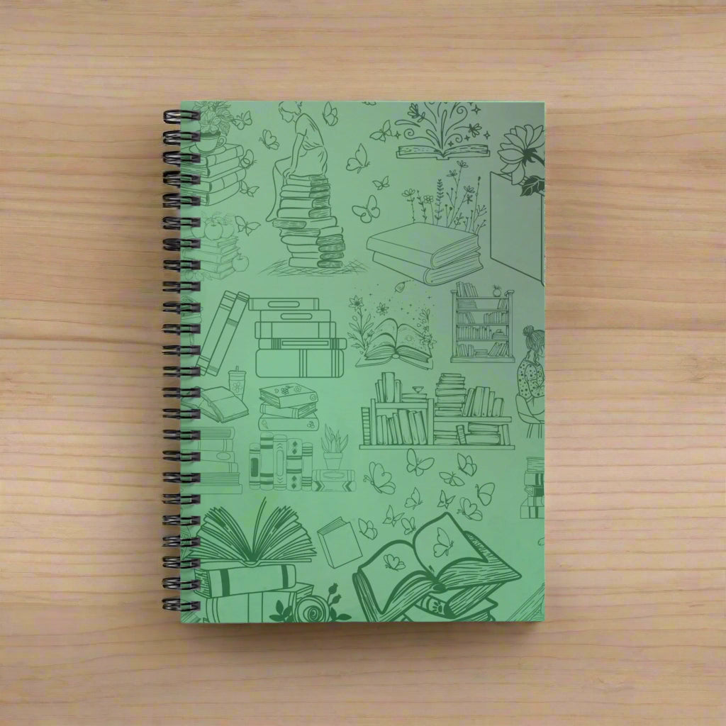 Notebook: For the Bookish | Green