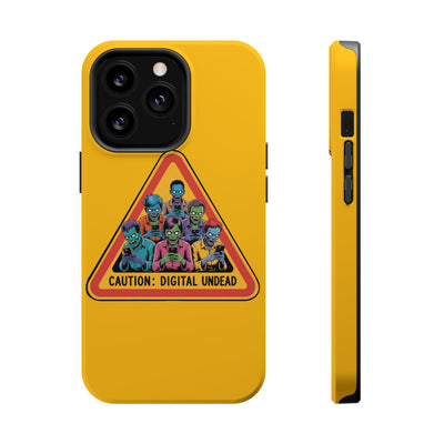 Phone Case: Zombie-Themed Tough Case for iPhone, Caution Digital Undead Phone Cover, Phone Accessory for Halloween, Unique Gift Idea, Trendy Phone [...]