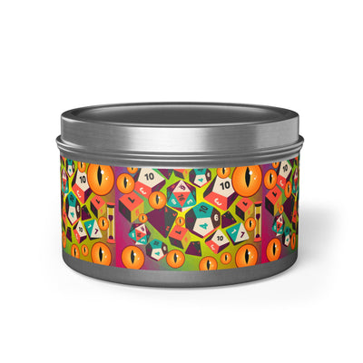 Tin Candle: Dice and Dragon Eyes
