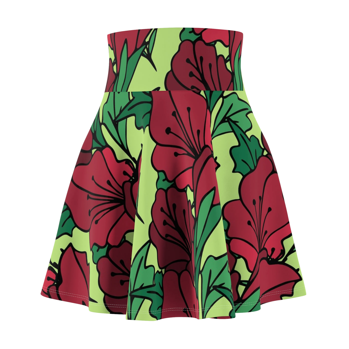 Women's Skater Skirt: Art Deco Style Design