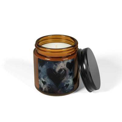 Candle: Black Hearts Scented Soy Candle