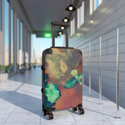 Whimsical Travel Suitcase - Unique Carry-On Luggage for Adventurers, Personalized Vacation Gear, Perfect Travel Gift, Art-Inspired Design