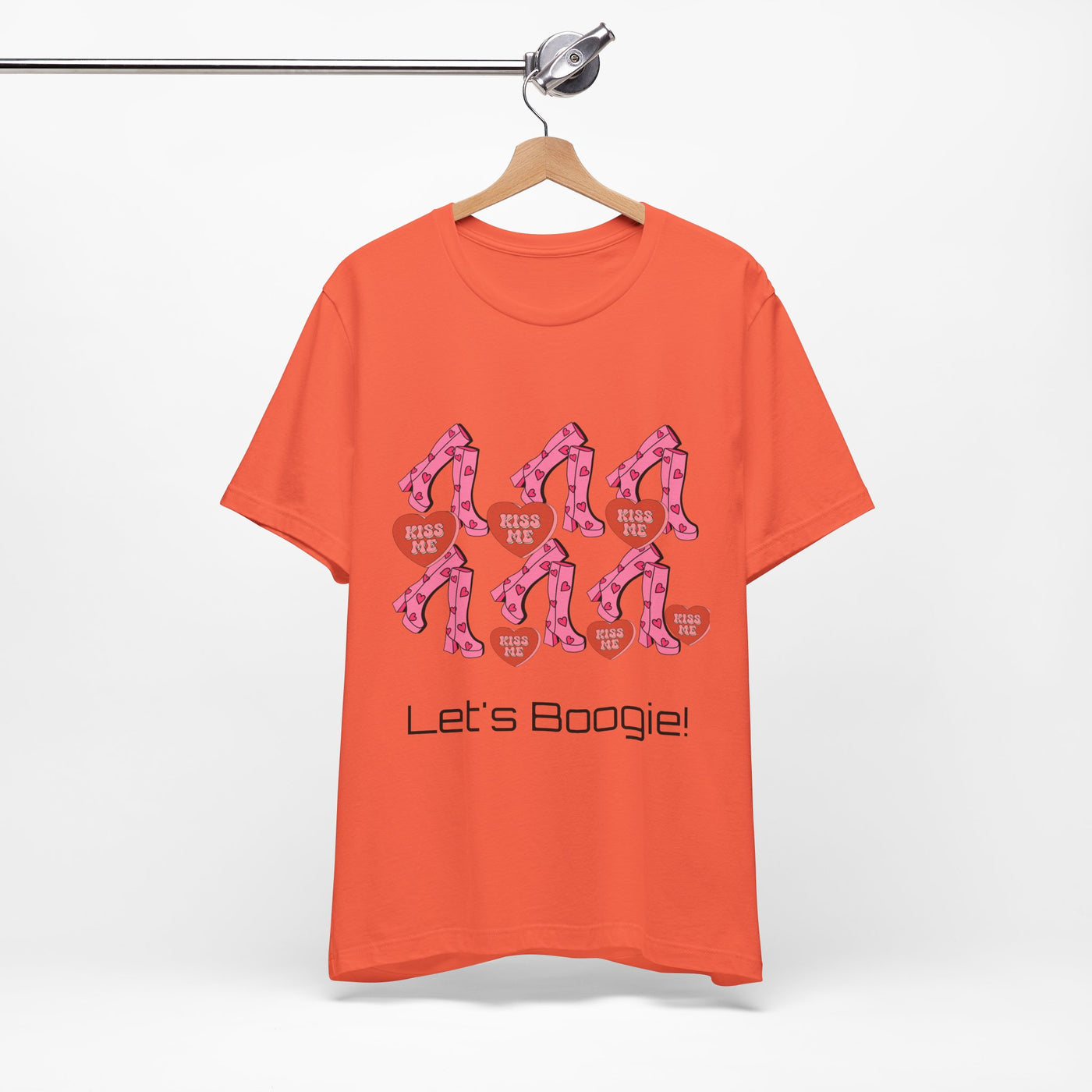 T-Shirt: Let's Boogie! | Jersey Fabric