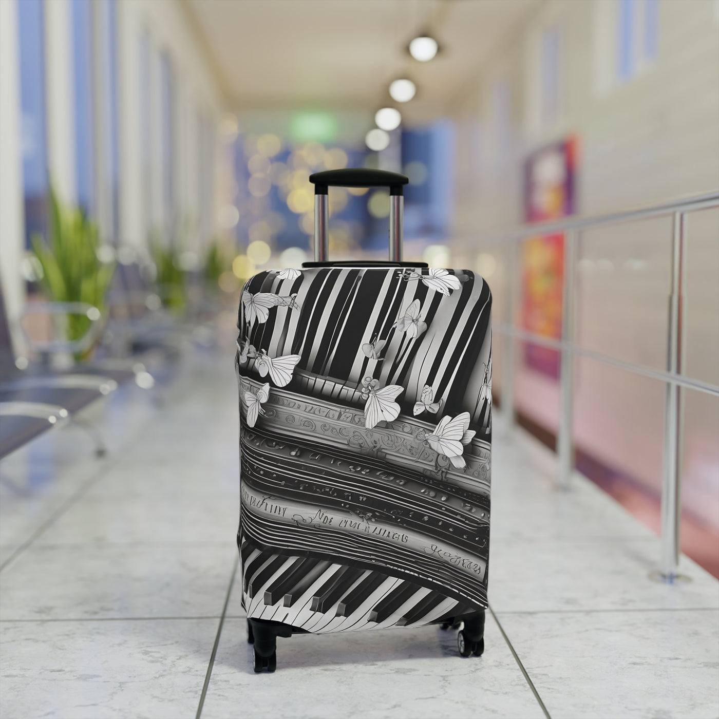 Luggage Cover: Stylish Flight of the Butterfly | Travel Accessory for Adventurers | Unique Suitcase Protector | Perfect for Gifts & Events