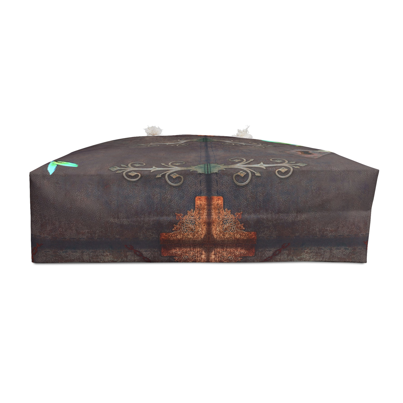 Weekender Bag: I'm an Open Book | Vintage inspired Design | with Dragonfly