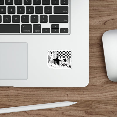 Die-Cut Stickers: Calm Like A Bomb Design