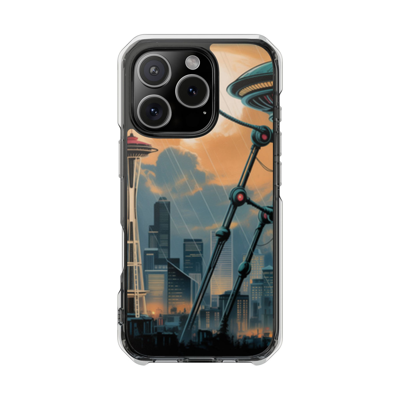 Phone Case: Futuristic Magnetic Phone Case | Unique Clear Impact Case, Modern Phone Accessories, Gift for Tech Lovers, Artistic Phone Cover, [...]
