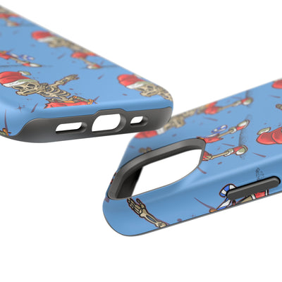 Santa Skelly Celly Phone Case | Durable & MagSafe Compatible