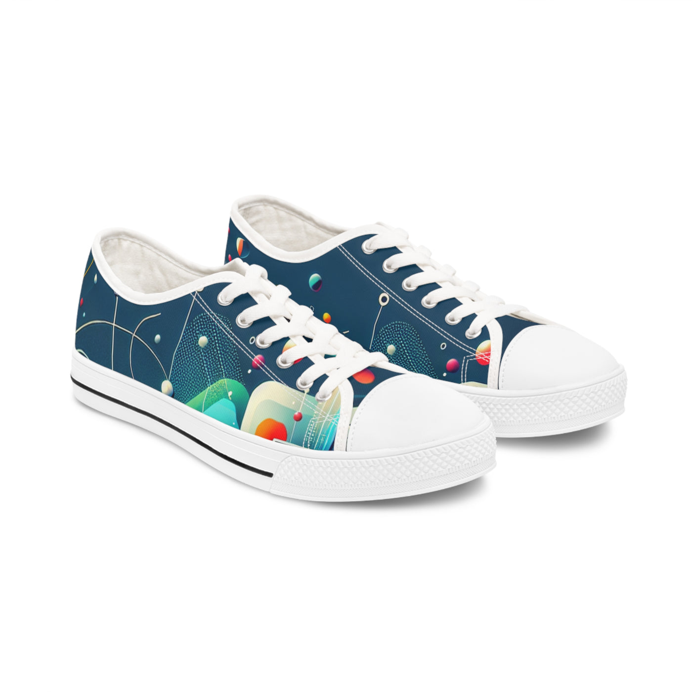 Shoes: Women's Low Assymetric Sci-Fi Sneakers