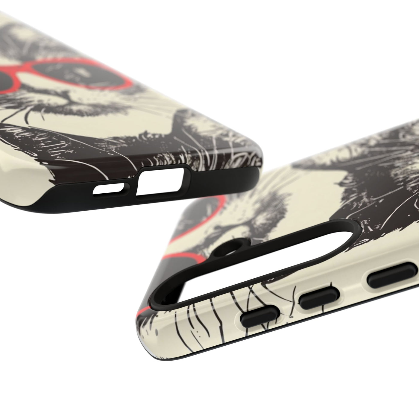 Phone Case: Sassy Cat Phone Case, Cute Cat Lovers Gift, Pet Lover Accessory, Fun Cat Phone Cover, Stylish Gadget Protection