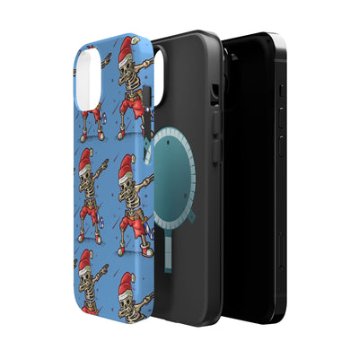 Santa Skelly Celly Phone Case | Durable & MagSafe Compatible