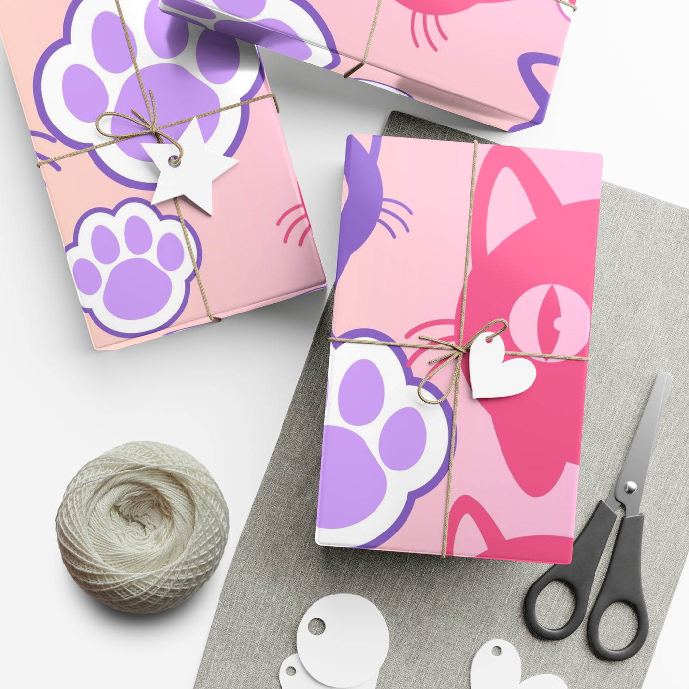 Wrapping Paper: Keep Your Eye On the Cat