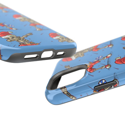 Santa Skelly Celly Phone Case | Durable & MagSafe Compatible