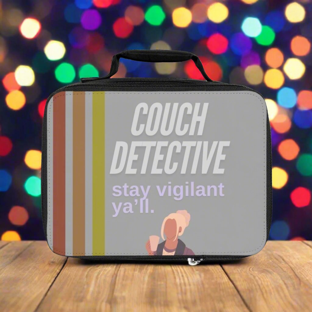 Lunch Bag: Couch Detective | Stay Vigilant Ya'll