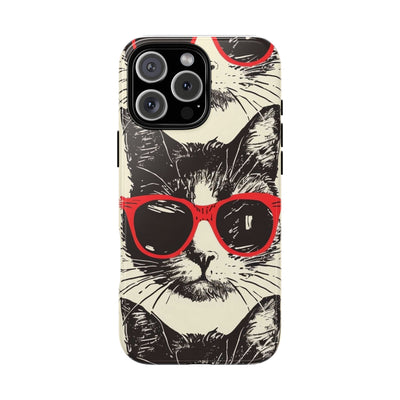 Phone Case: Sassy Cat Phone Case, Cute Cat Lovers Gift, Pet Lover Accessory, Fun Cat Phone Cover, Stylish Gadget Protection