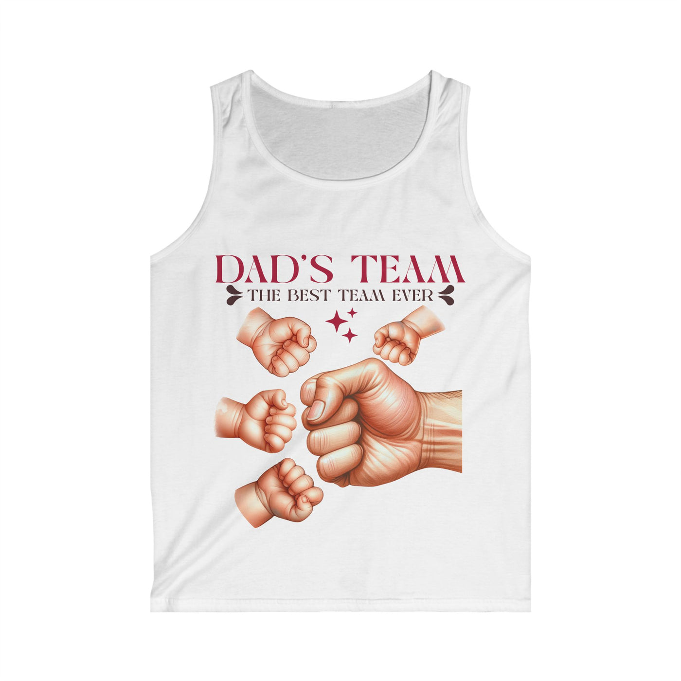 Dad's Team Men's Softstyle Tank Top - Perfect for Father’s Day, Family Gatherings, Team Outings, Casual Wear, Father's Day Gift, Dad's [...]