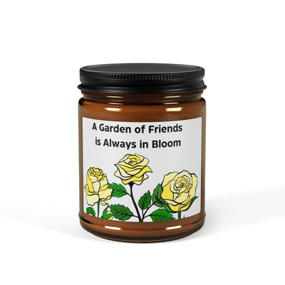Soy Candle: A Garden of Friends is Always in Bloom