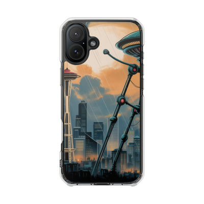 Phone Case: Futuristic Magnetic Phone Case | Unique Clear Impact Case, Modern Phone Accessories, Gift for Tech Lovers, Artistic Phone Cover, [...]