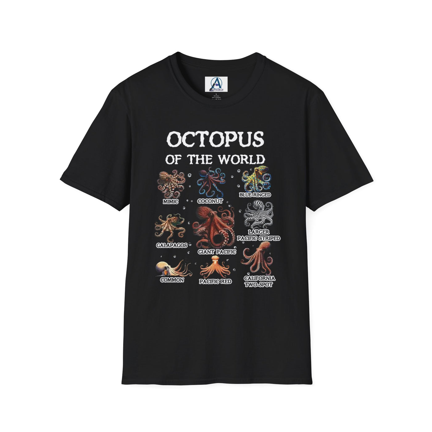 T-Shirt: Octopus of the World
