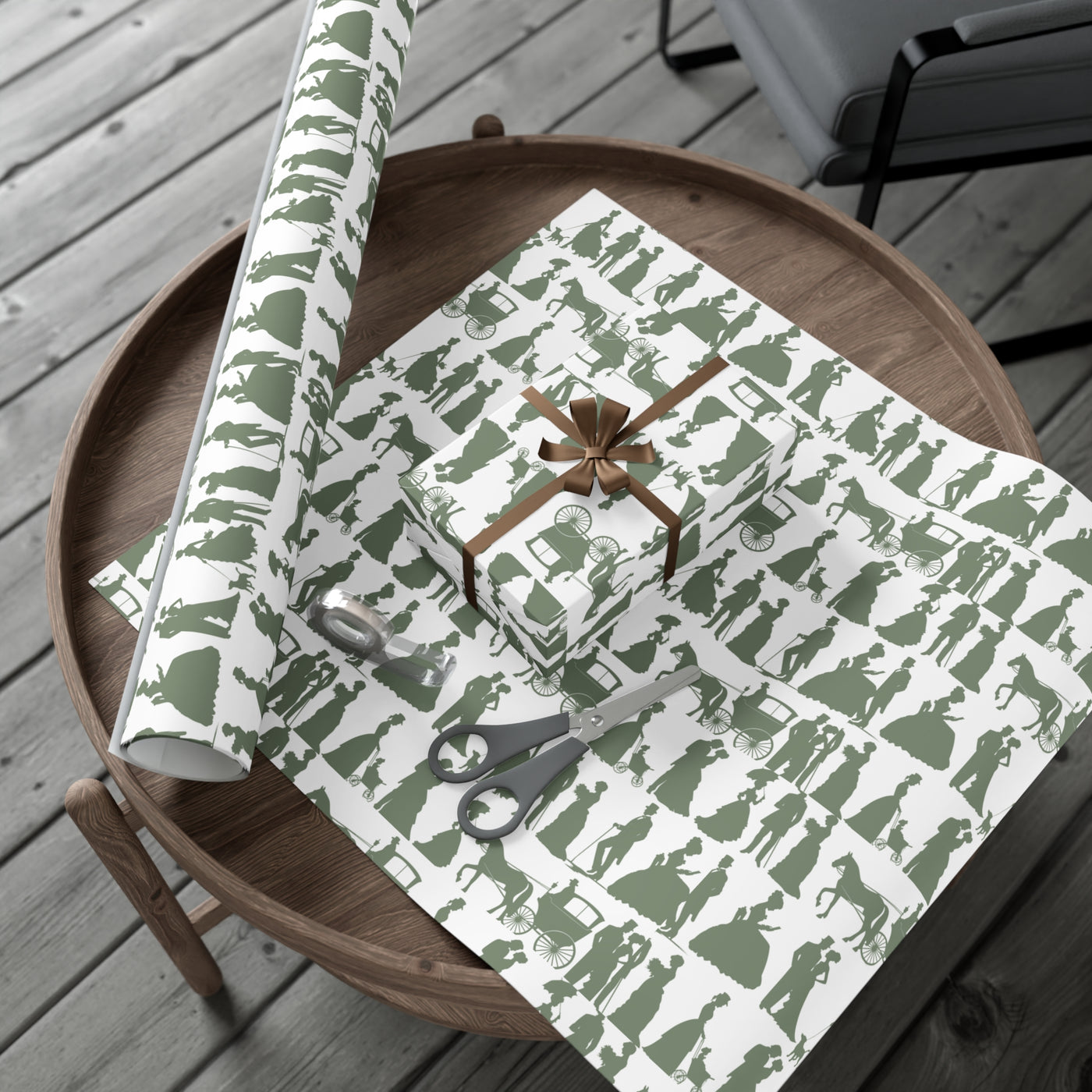 Wrapping Paper: Giddy Up | Victorian Inspired Design