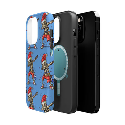Santa Skelly Celly Phone Case | Durable & MagSafe Compatible