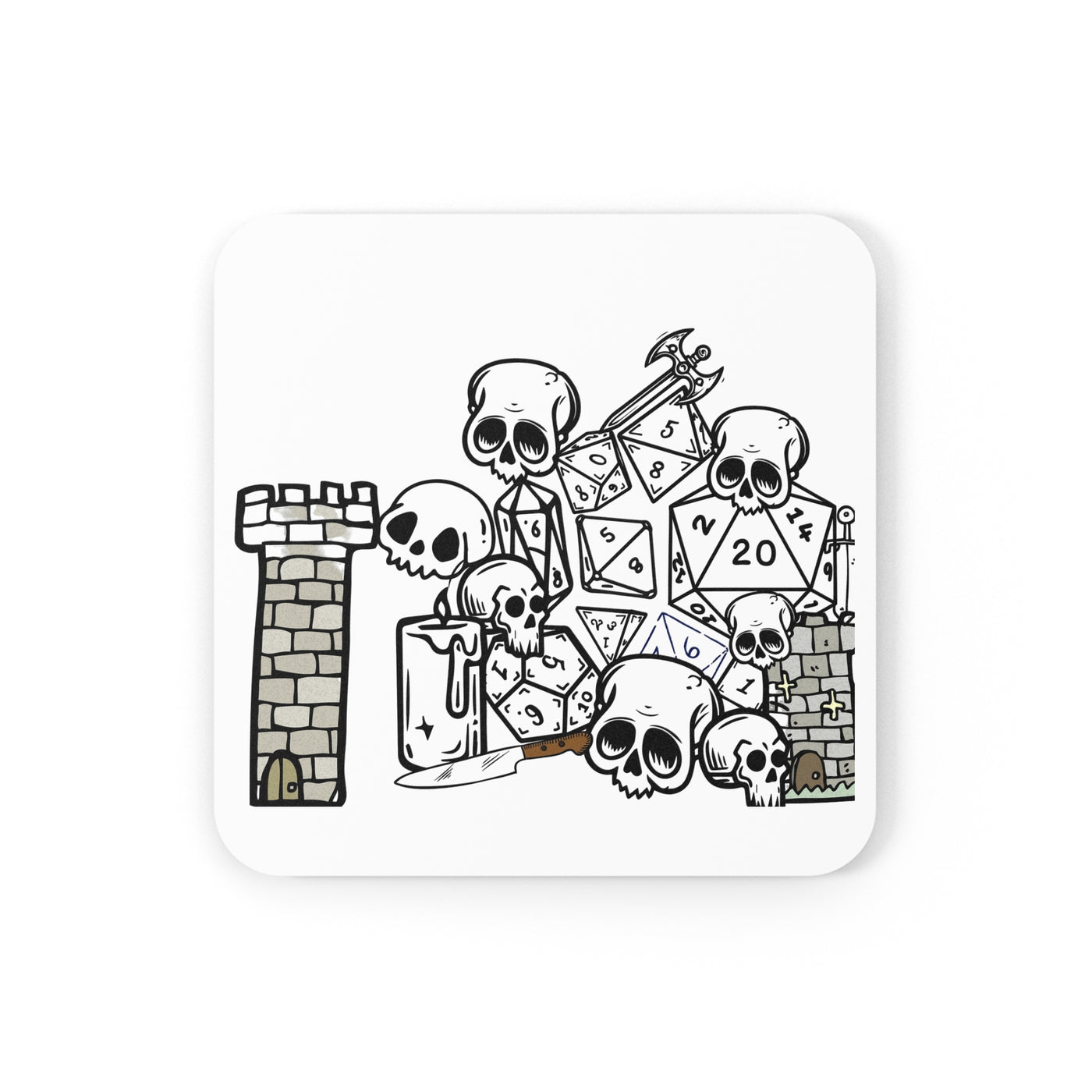 Coaster: DnD Adventures | Cork