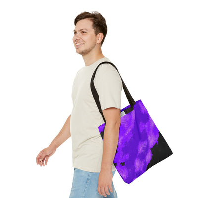 Tote Bag: Haze of Purple Design