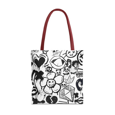 Tote Bag: Graffiti Retort | Inky Funk Design