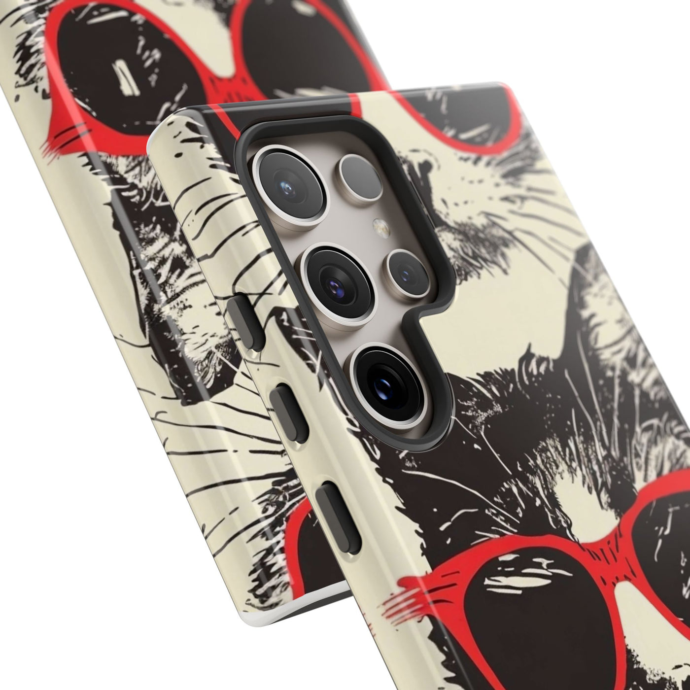 Phone Case: Sassy Cat Phone Case, Cute Cat Lovers Gift, Pet Lover Accessory, Fun Cat Phone Cover, Stylish Gadget Protection