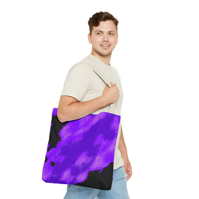 Tote Bag: Haze of Purple Design