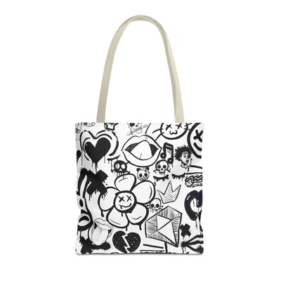 Tote Bag: Graffiti Retort | Inky Funk Design